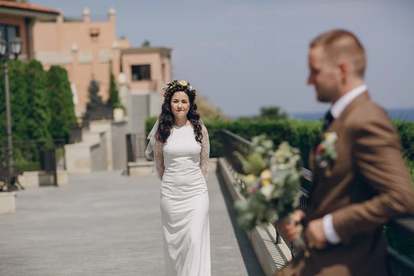 Jour de mariage ensoleillé — Photo