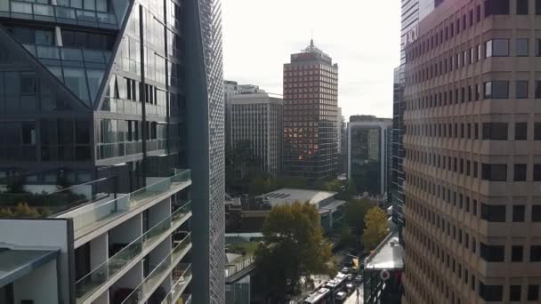 Вид з висоти на Австралію та міські будівлі — стокове відео
