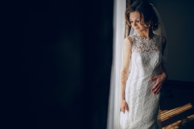 Düğün günü güzel Çift