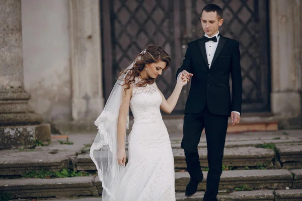 Hermosa boda en pareja — Foto de Stock