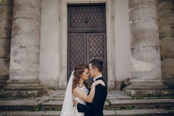 Hermosa boda en pareja — Foto de Stock