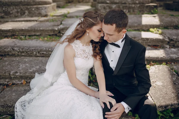 Hermosa boda en pareja — Foto de Stock