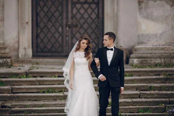 Hermosa boda en pareja — Foto de Stock