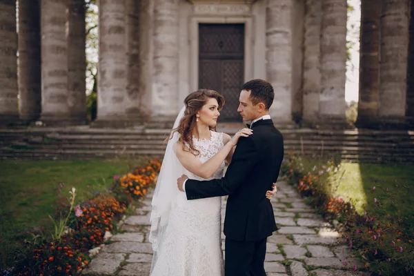 Hermosa boda en pareja — Foto de Stock