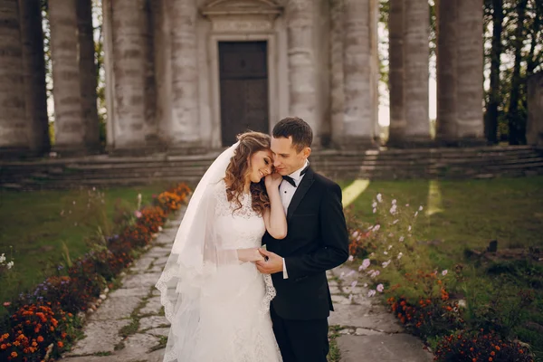 Hermosa boda en pareja — Foto de Stock