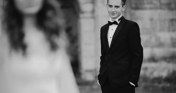 Beautiful couple wedding — Stock Photo, Image