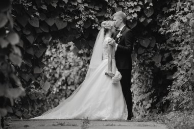 güzel sarışın Düğün çifti