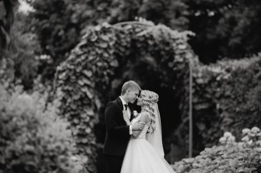 güzel sarışın Düğün çifti