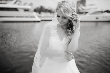 Sarışın çift düğün