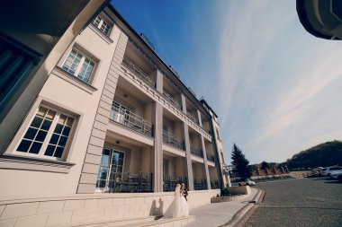 sarışın gelini onu damadı ile