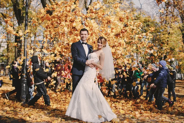 Casamento autmn — Fotografia de Stock