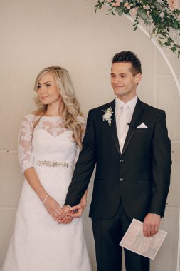 Evlilik yemini törende