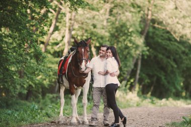 Birbirine aşık çift