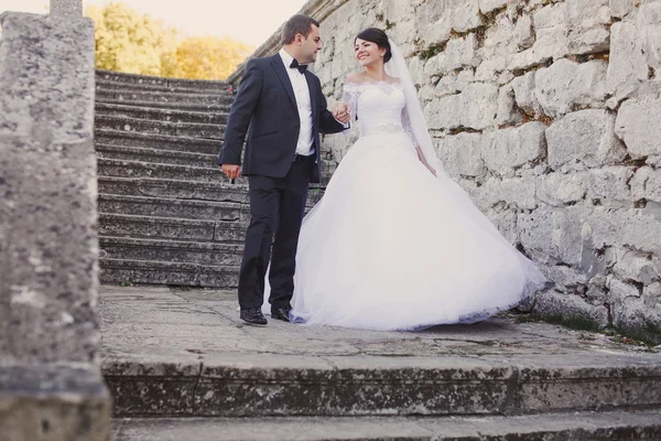 Wedding at the castle — Stock Photo, Image