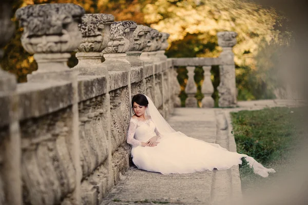 お城での結婚式 — ストック写真