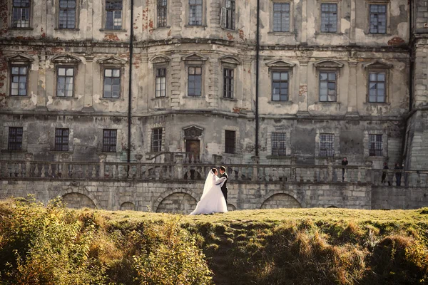 Hochzeit auf der Burg — Stockfoto