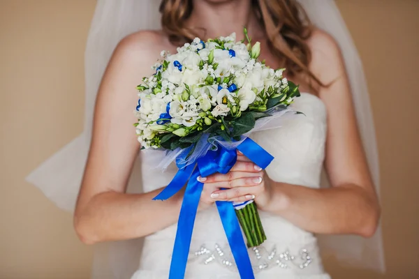 Bride morning — Stock Photo, Image