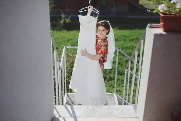 Morning bride — Stock Photo, Image