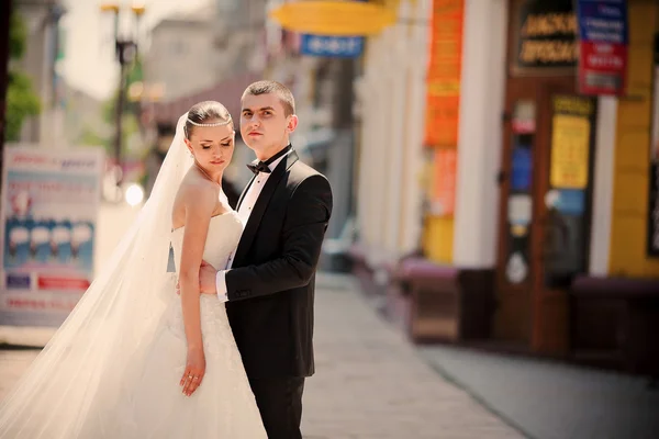 Fashion wedding day — Stock Photo, Image