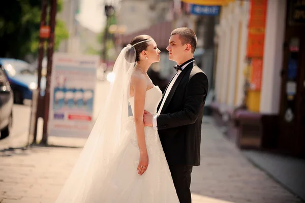 Fashion wedding day — Stock Photo, Image