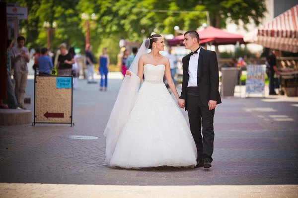 ファッションの結婚式の日 — ストック写真