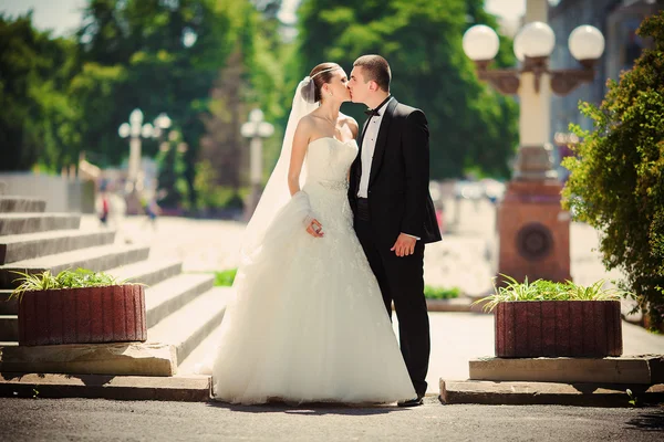 ファッションの結婚式の日 — ストック写真