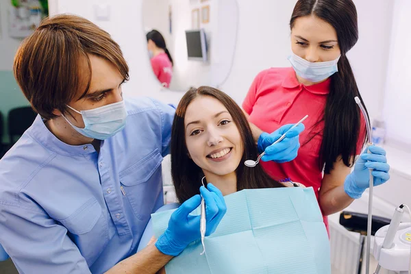 Visita dal dentista — Foto Stock