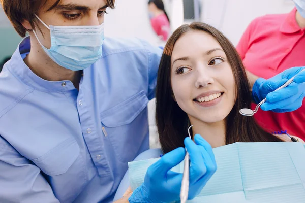 Visit to the dentist — Stock Photo, Image