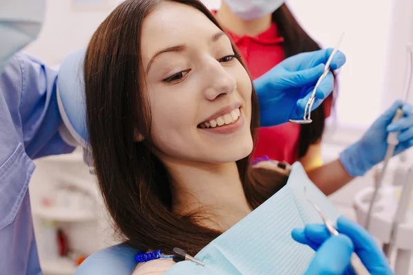 Visita dal dentista — Foto Stock