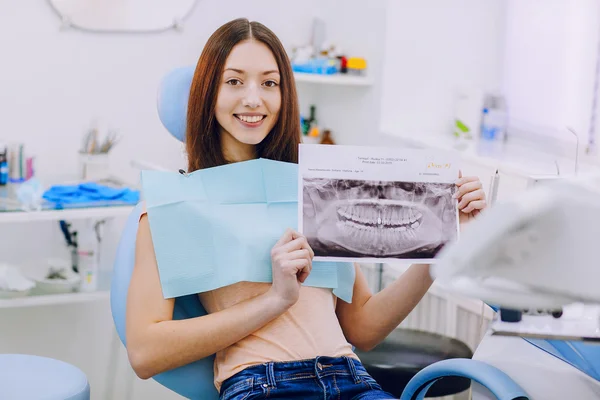 Visit to the dentist — Stock Photo, Image