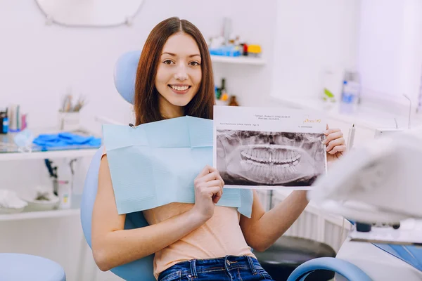 Visit to the dentist — Stock Photo, Image