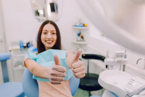 Visit to the dentist — Stock Photo, Image