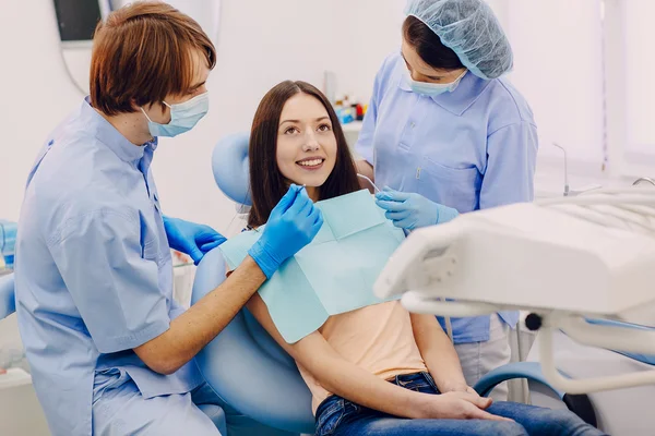 Visit to the dentist — Stock Photo, Image