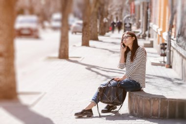 güzel genç moda kız