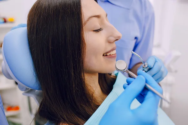 Visit to the dentist — Stock Photo, Image