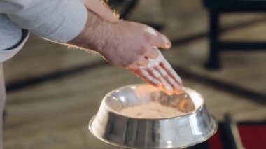 atlet egzersiz önce el losyonları