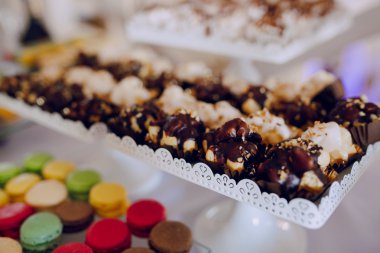 Düğün resepsiyonu dekor gıda