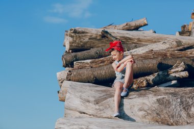 Şık güzel küçük kız