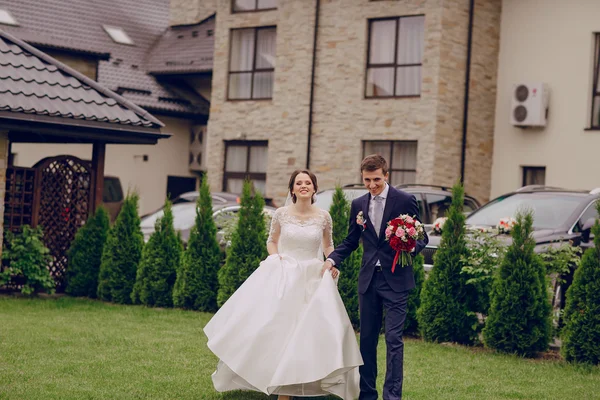 Matrimonio coppia — Foto Stock