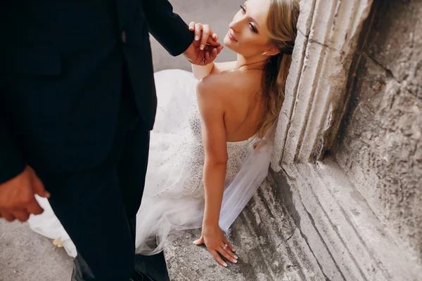 Bruidspaar verliefd — Stockfoto