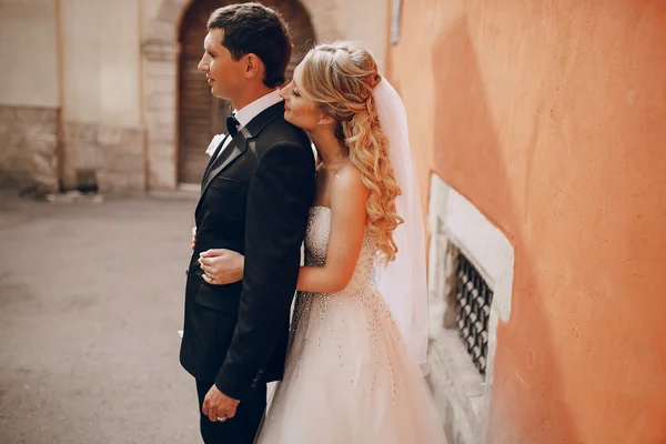 Wedding couple in love — Stock Photo, Image