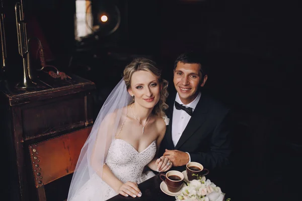 Esküvő pár szerelmes — Stock Fotó