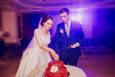 Düğün pastası Çift