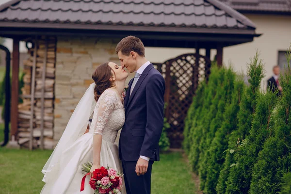 Matrimonio coppia — Foto Stock