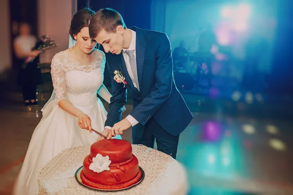 Wedding cake couple — Stock Photo, Image