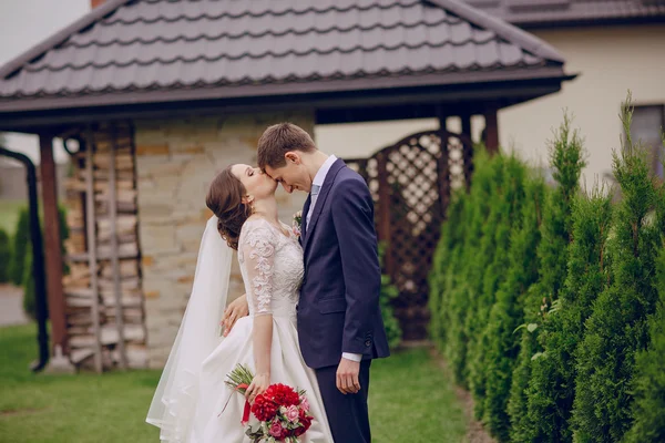 Matrimonio coppia — Foto Stock