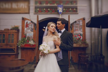 Birbirine aşık çift.