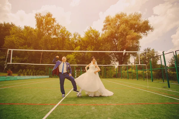 Casamento casal — Fotografia de Stock