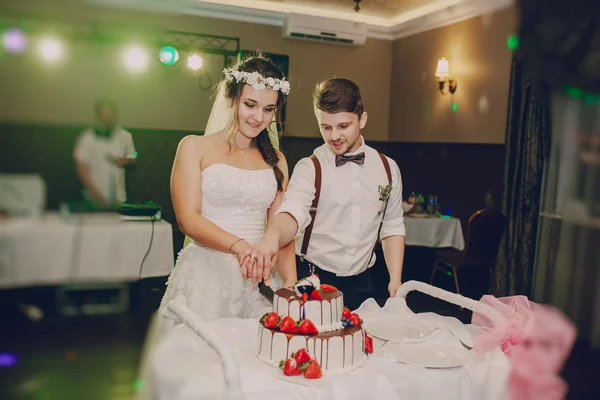 Bolo de casamento — Fotografia de Stock