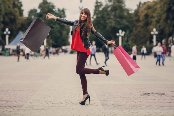 Mode-Einkaufsstraße — Stockfoto
